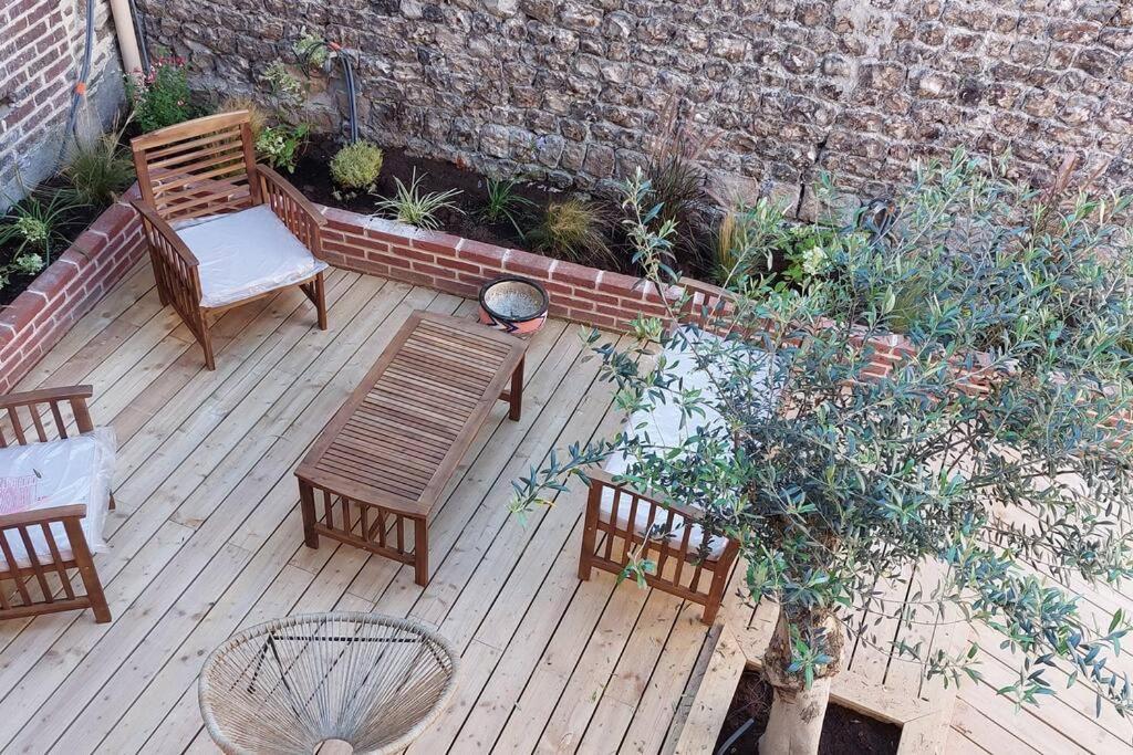 Tres Bel Appartement Au Pied Du Port L'Albatre Saint-Valery-en-Caux Exterior foto